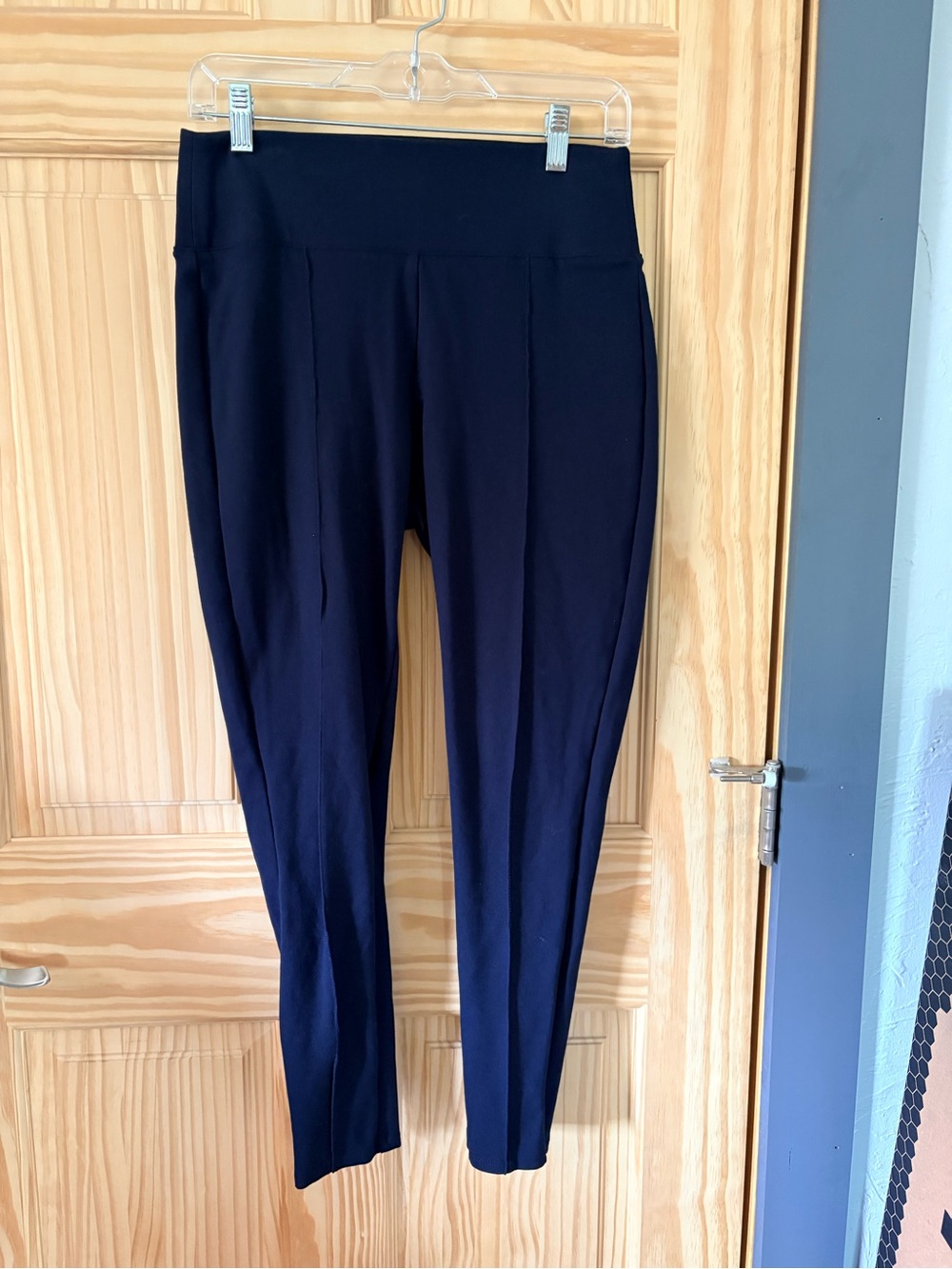 Nine West Black Slim Ponte Ankle Pants